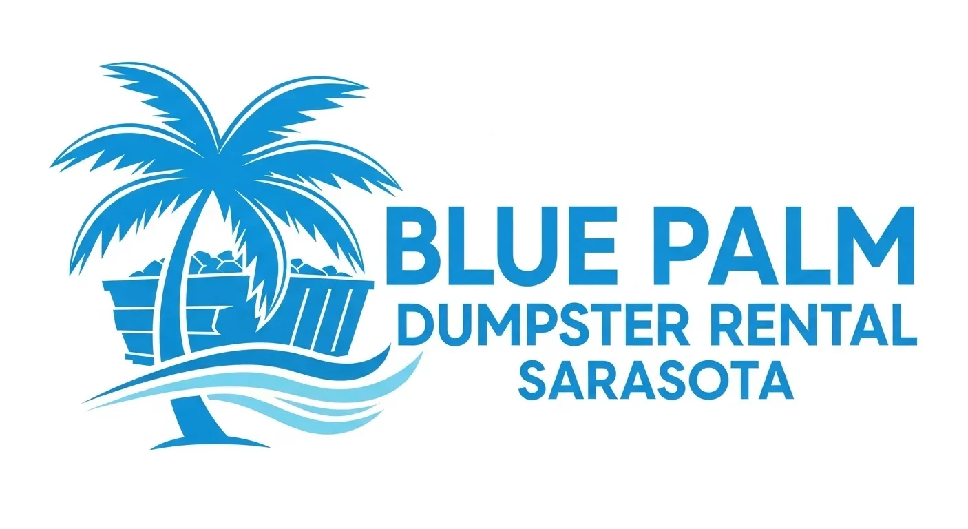 Blue Palm Dumpster Rental Sarasota logo